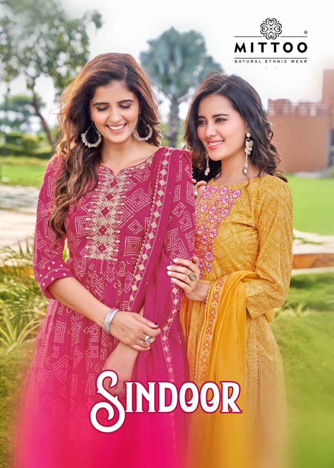 Mittoo Sindoor 1001-1004 Wholesale Readymade Printed Suits Catalog
